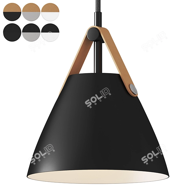 Nordlux DFTP Strap Pendant Light 3D model image 1