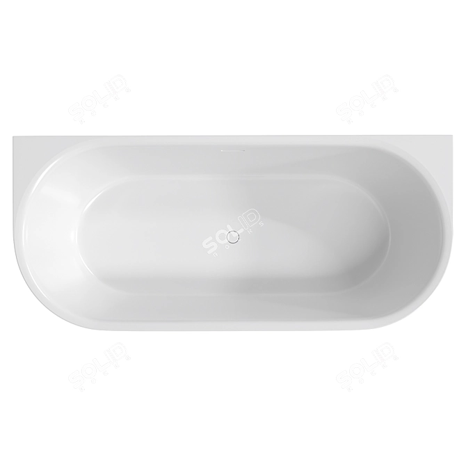 Knief Fresh Wall Bath 180x80 cm 3D model image 2