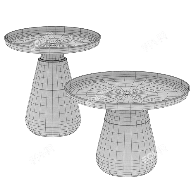 Sleek Glass Table: Mod 3Ds Max 3D model image 4