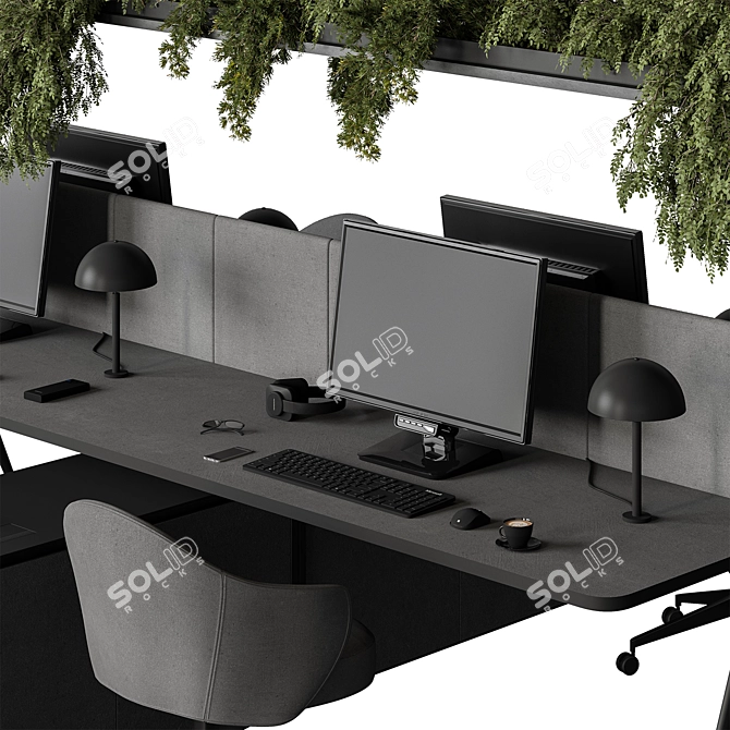 Office Essentials Set 540 3D model image 6