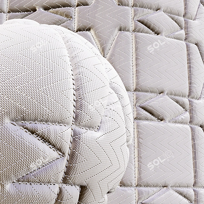 Fabric Mattress Materials Collection Vol.09 3D model image 4