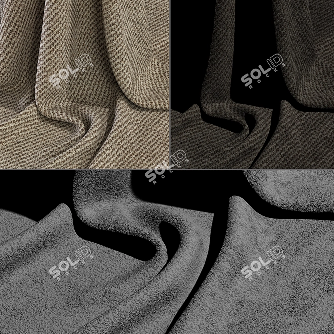 Textured Fabric Collection - 3D Model 3D model image 3