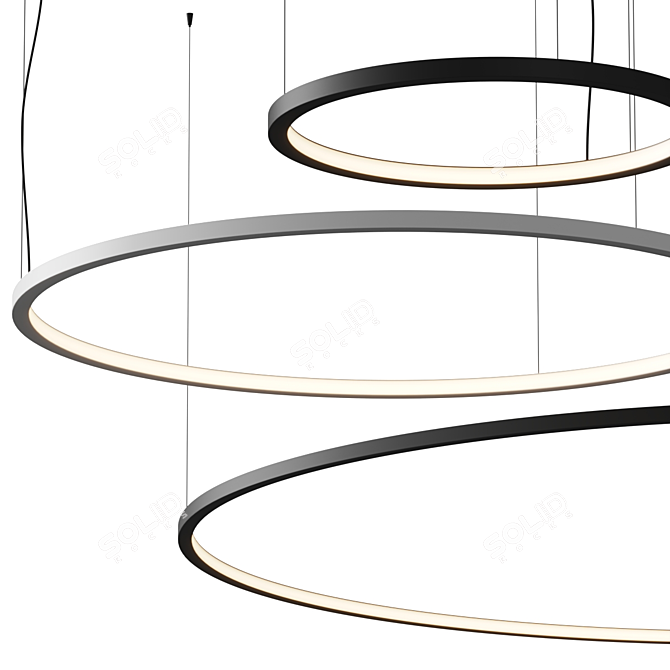 Sunset Pendant Lighting Collection 3D model image 2