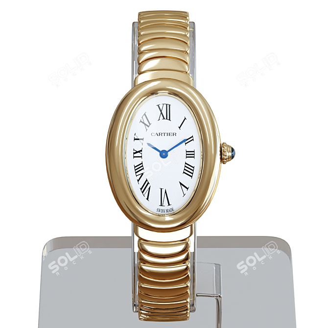 Luxury Cartier Baignoire 3D Model 3D model image 2