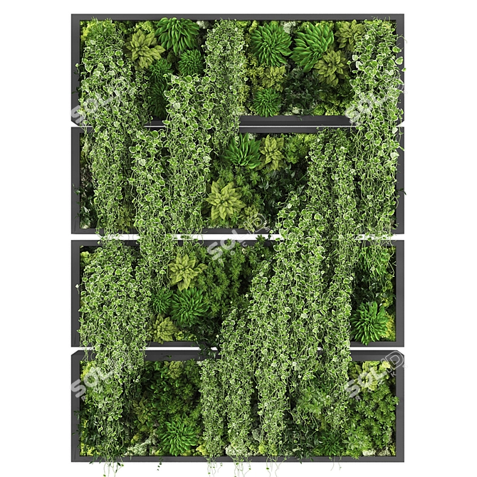 Russian Vertical Garden Kit 3D model image 1