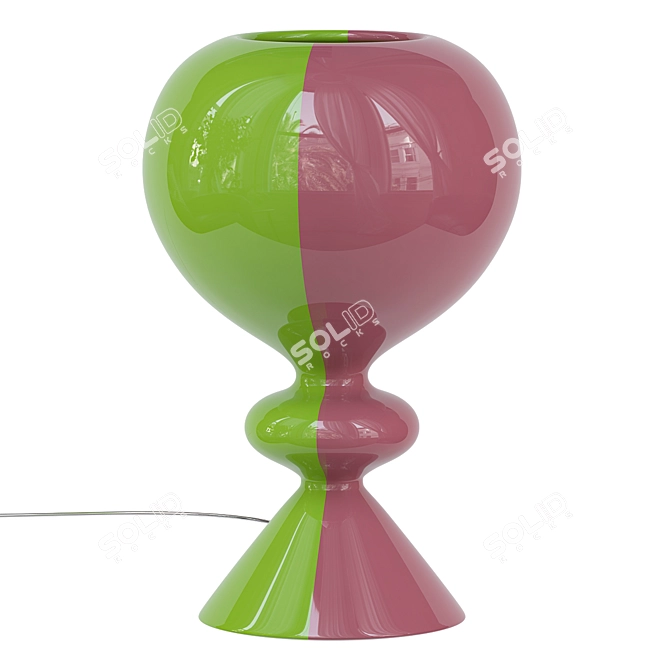 Sleek LED Desk Lighting Solution 3D model image 1