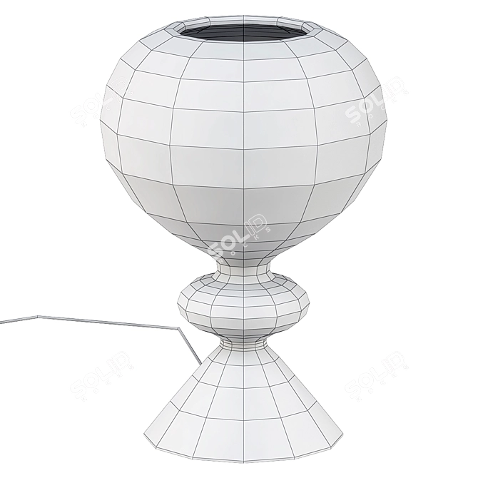 Sleek LED Desk Lighting Solution 3D model image 3