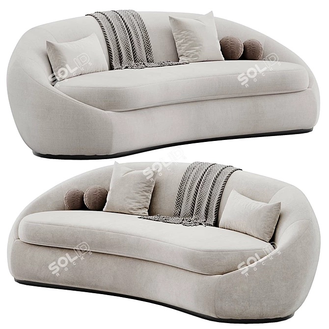  Monroe Sofa By Thayer Coggin | Диван 3D model image 2