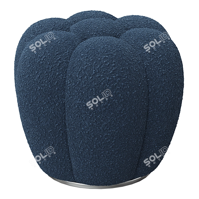 Modern Minimalist APEX Pouf 3D model image 1