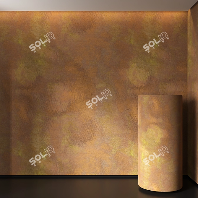 Autumn Hues Seamless Texture Collection 3D model image 1