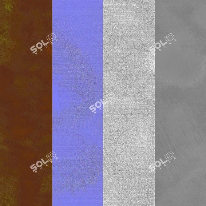 Autumn Hues Seamless Texture Collection 3D model image 4