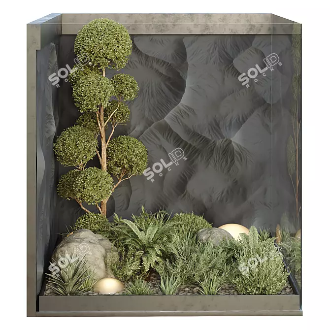 Premium Indoor HQ Plants Collection 3D model image 2