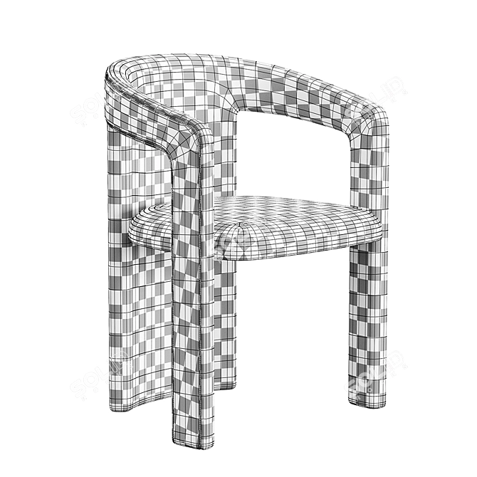 Modern Chair from Konyshev 3D model image 6