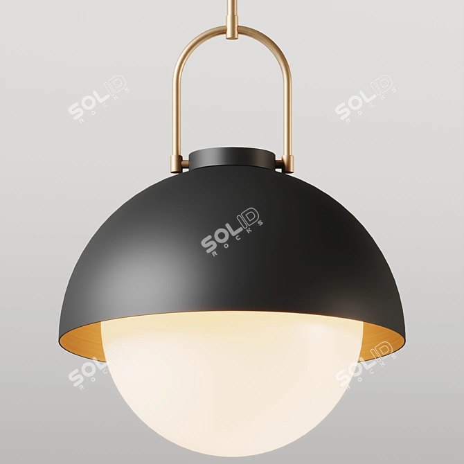 Harper Dome Pendant for Radiant Expansion 3D model image 2