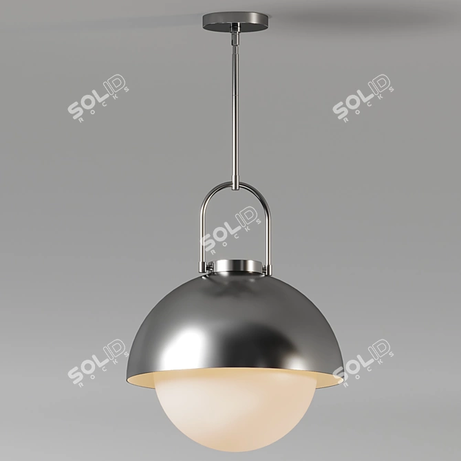 Harper Dome Pendant for Radiant Expansion 3D model image 3