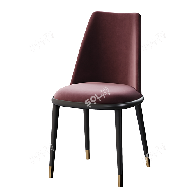 Capella Chair by mono-concept 3D model image 1