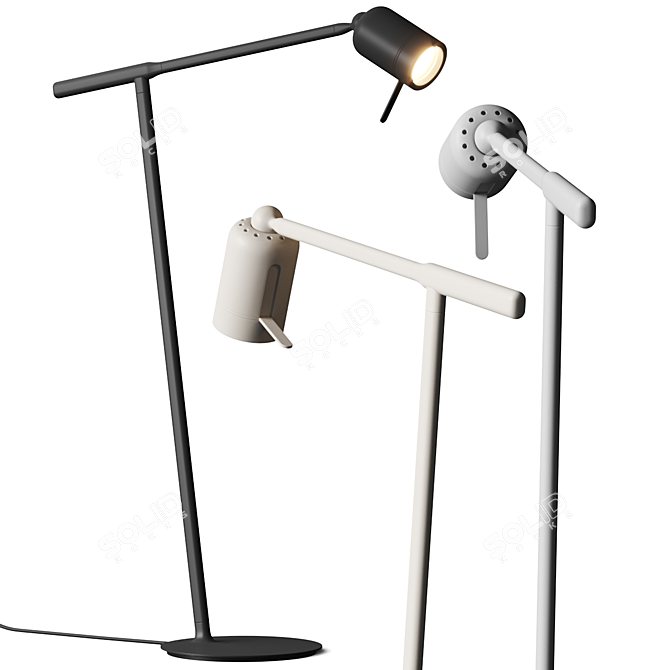 Tonone One+ Desk Lamp, Anton De Groof Design 3D model image 1