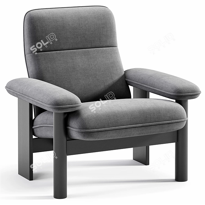 Modern Lounge Chair by Archdaily 3D model image 3