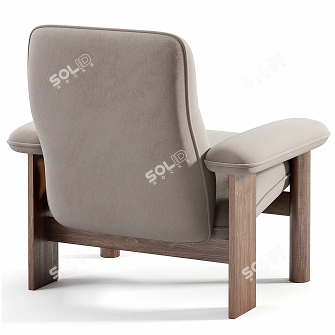 Modern Lounge Chair by Archdaily 3D model image 5