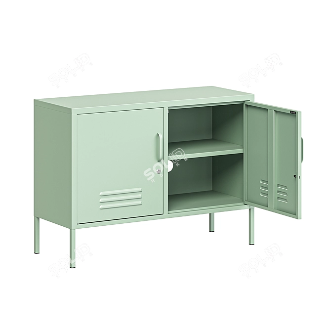 Metal Lockers for Home & Public 3D model image 5