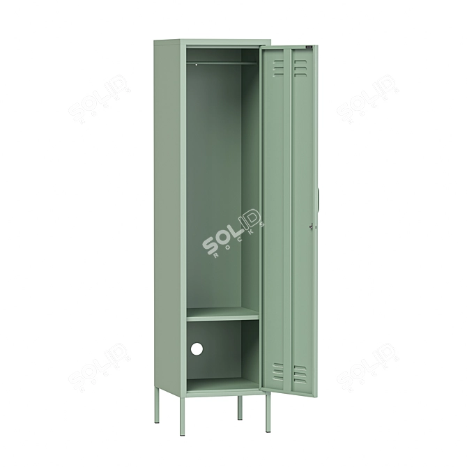 Metal Lockers for Home & Public 3D model image 11