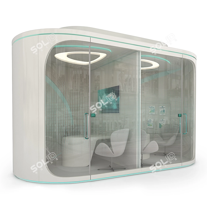 Collaboration Pod, Meeting Sanctuary 3D model image 1