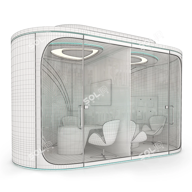 Collaboration Pod, Meeting Sanctuary 3D model image 2