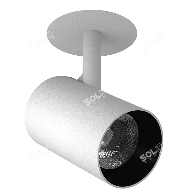 Sleek Recessed Lighting Solution 3D model image 2