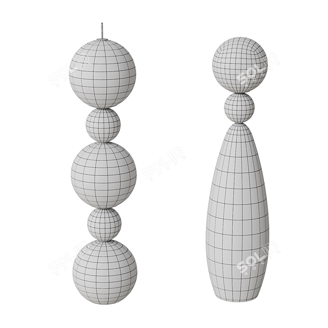 Gloworbs Floor Lamp STELLAN 3D model image 3