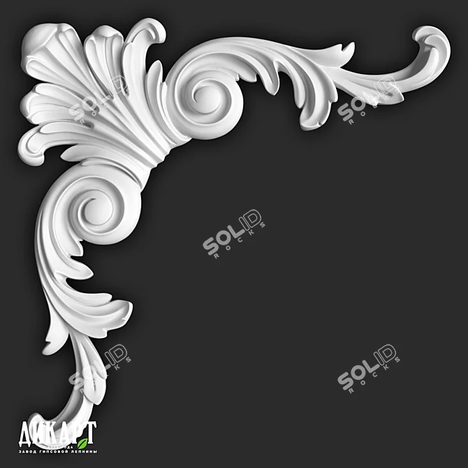 DIKART Gypsum Ornament Factory 3D model image 1