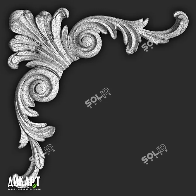 DIKART Gypsum Ornament Factory 3D model image 2