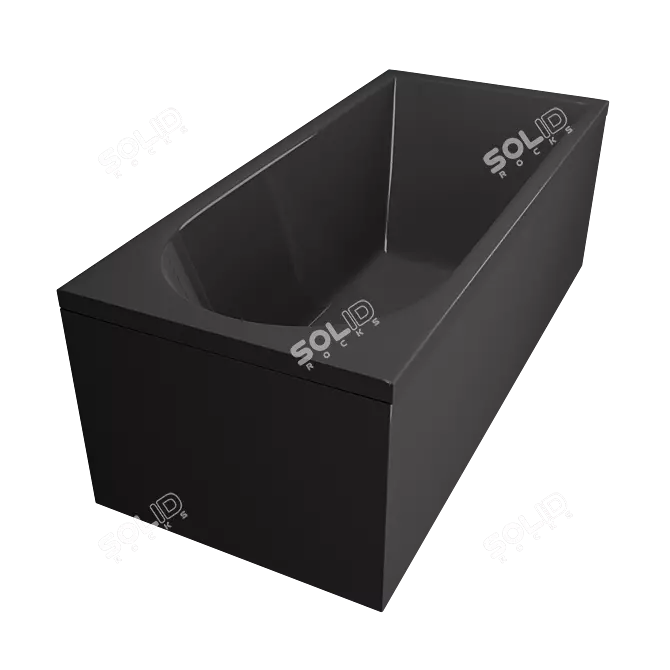 Toni Arti Acrylic Soaking Tub 3D model image 2