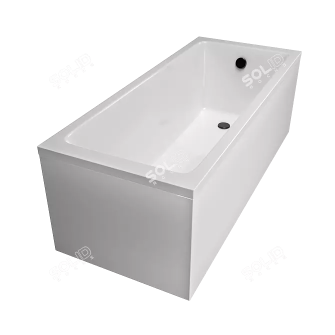 Toni Arti Noche Acrylic Bathtub 3D model image 2