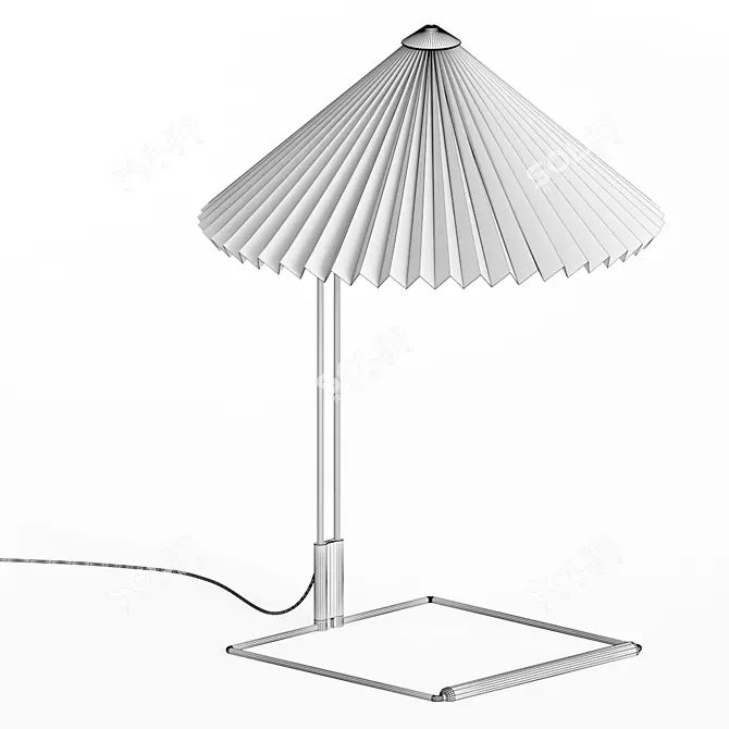 Contemporary Matin Table Lamp 3D model image 3