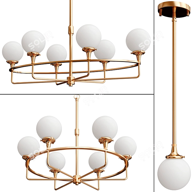 Luxurious Beverly Hills Lighting Collection 3D model image 1