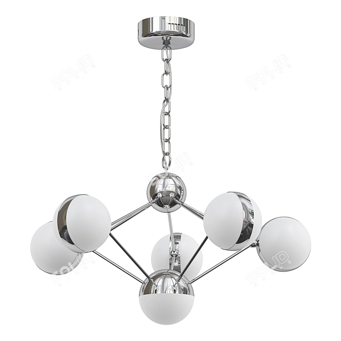 VISTA Pendant Chandelier Fixture 3D model image 2