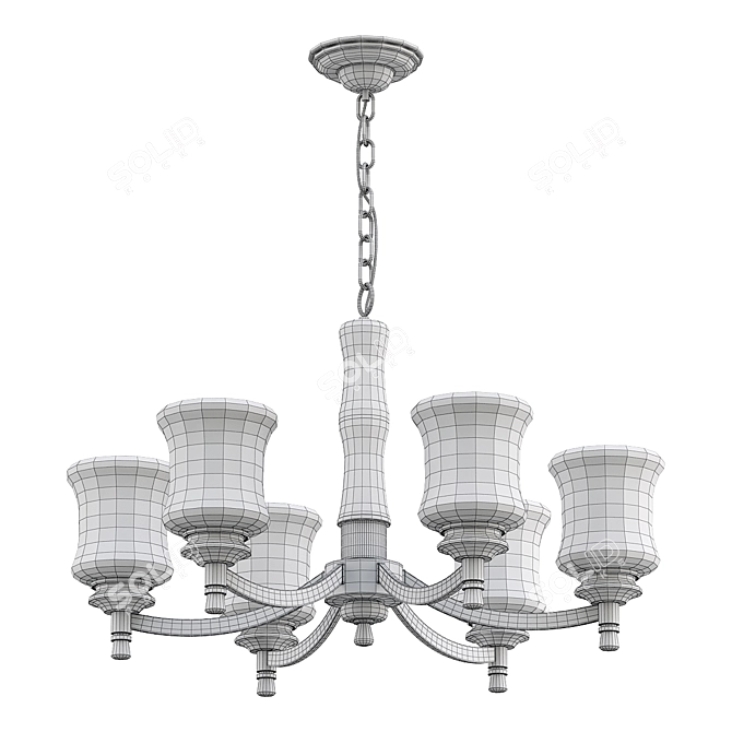 Imperium Loft TAYLOR Chandelier D70 3D model image 4