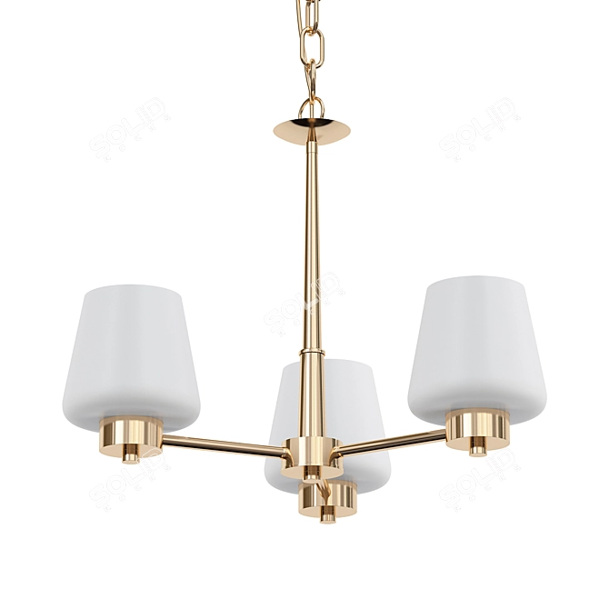 ImperiumLoft STATUS 3 Pendant Chandelier 3D model image 3