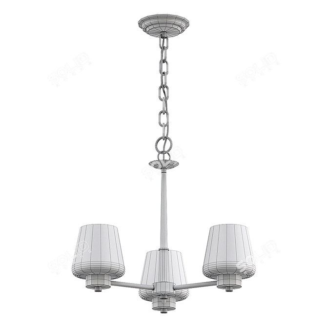 ImperiumLoft STATUS 3 Pendant Chandelier 3D model image 4