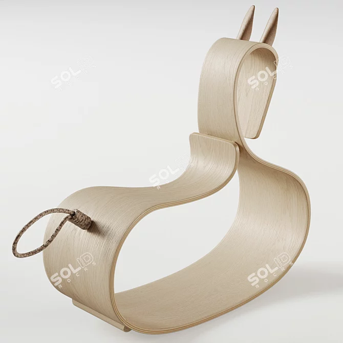 Fritz Hansen Rocking Horse Model 3D model image 3