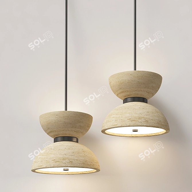 RANDOLF Modern Design Table Lamp 3D model image 2