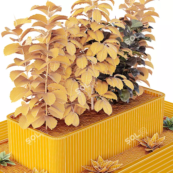 Tree and Bush Garden Box - 3D Models 3D model image 5