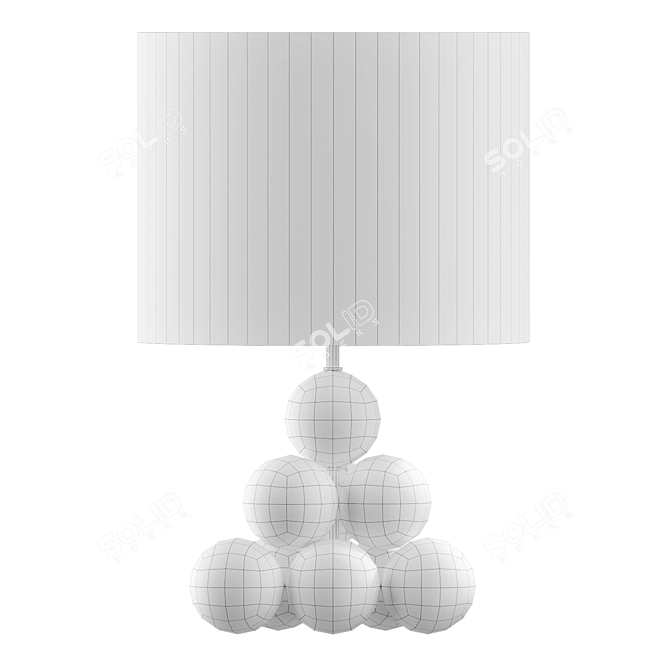 Globo Pyramid Table Lamp 3D model image 2