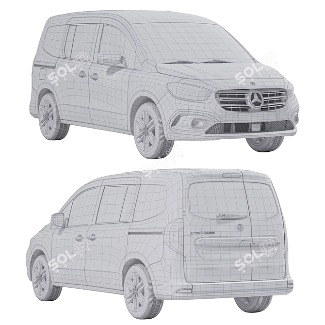  3D Vehicle Model Archive 2023 3D model image 3