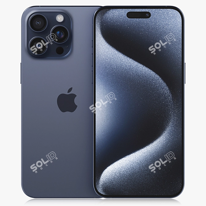 iPhone 15 Pro MAX Render Model 3D model image 6