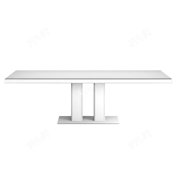 Twix 2 Dining Tables Set 3D model image 5