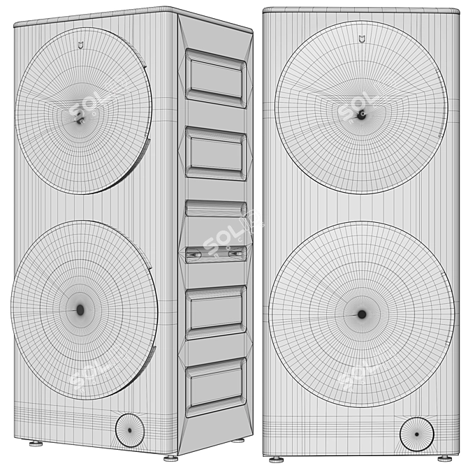 Xiaomi Mijia Washer-Dryer Combo 3D model image 3