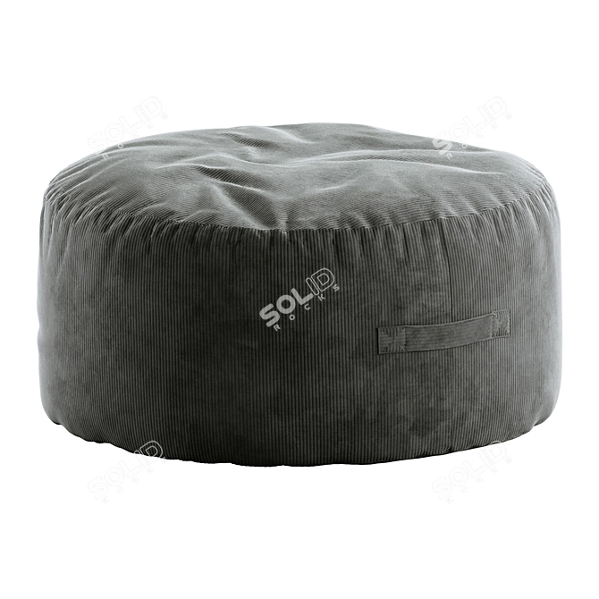 Nord Bean Bag Ottoman 3D model image 2