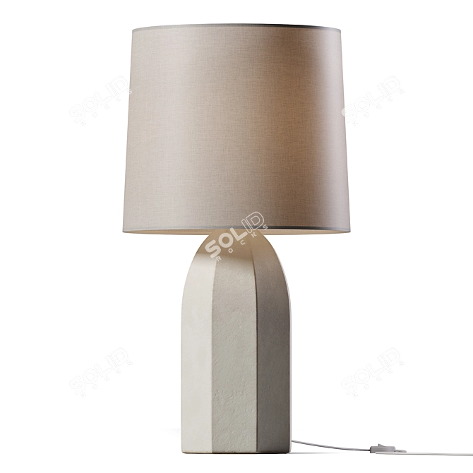 Elegant Illumination Liard Table Lamp 3D model image 1