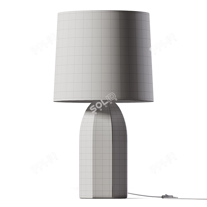 Elegant Illumination Liard Table Lamp 3D model image 2